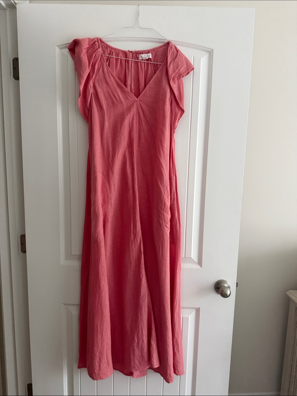 Velvet by Graham & Spencer Coral V-Neck Maxi Dress